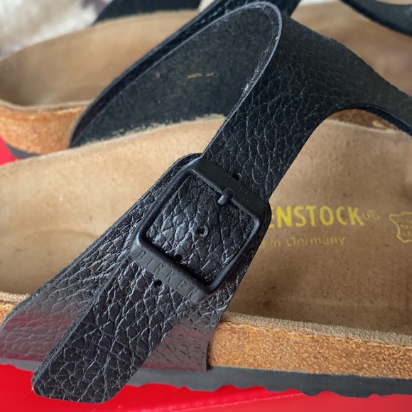 Birkenstock size 39 black gizeh sandals - Picture 2 of 9